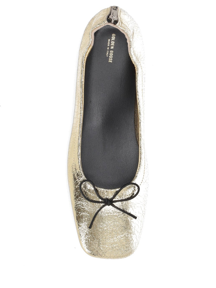AMY WITH ZIP LAMINATED WRINKLED LEATHER UPPER