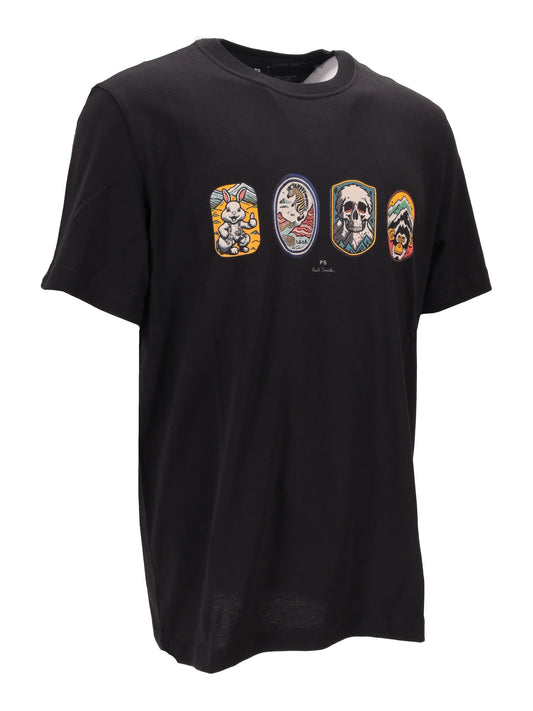 MENS REG FIT T SHIRT BADGES
