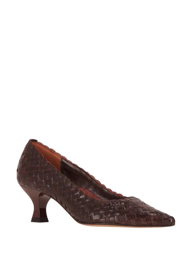 Carol wooden pumps