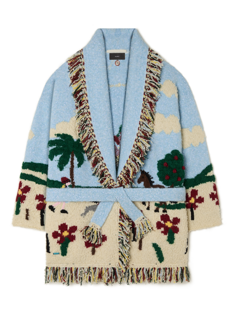 CASA ALANUI CARDIGAN ONDA/MULTICOLOR