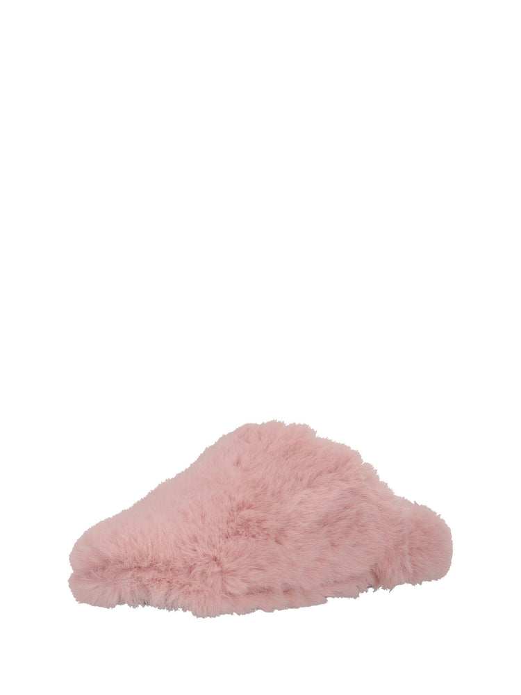 Furry indoor slippers