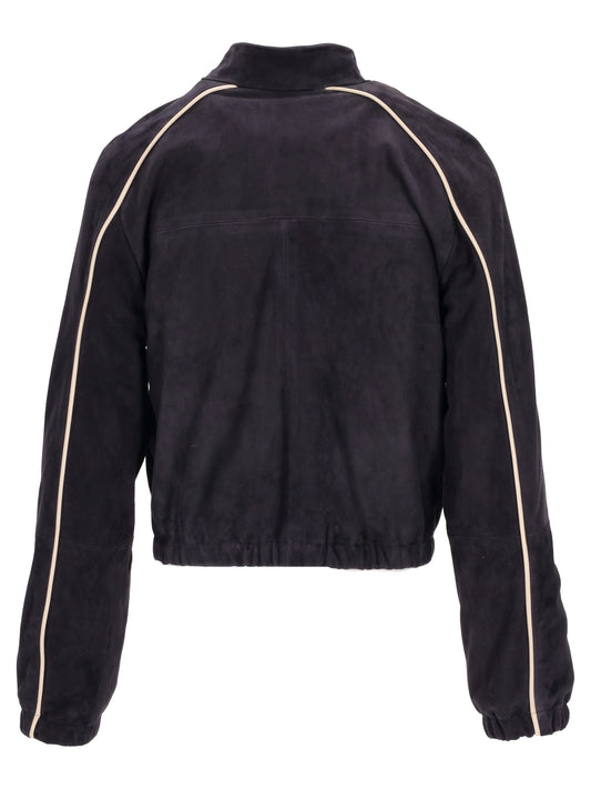 leather bomber
