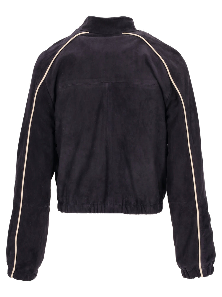 leather bomber