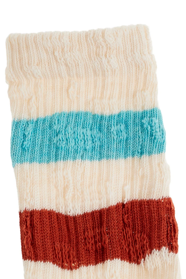 SOCKS HIGH RIB/STRIPES/RIPPED