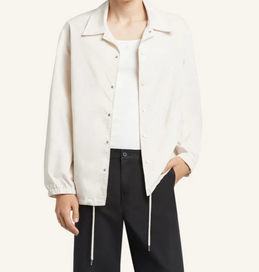 COACH JACKET SIGNATURE LOGO