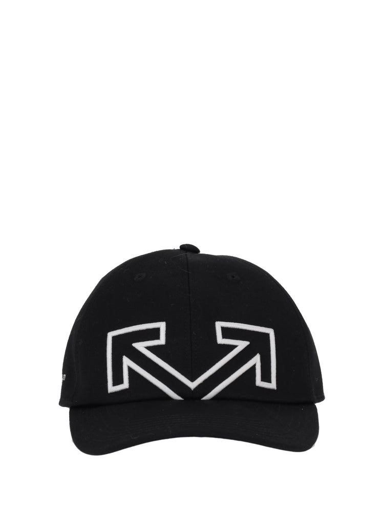 HERITAGE BASEBALL CAP BLACK - WHITE