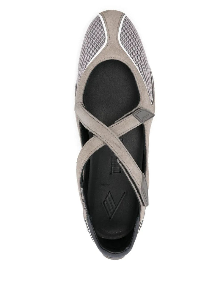 'Floor01' ballerina flat Multimateriali sintetici e pelle