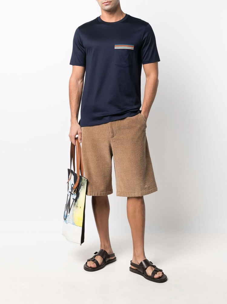 pocket cotton T-shirt