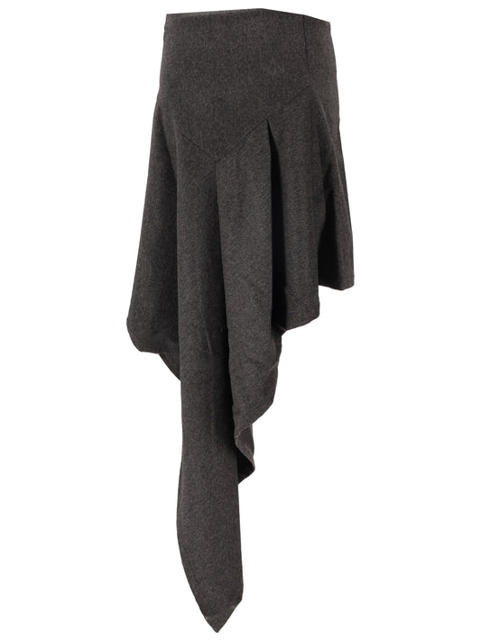 CASCATA SKIRT - Wool Flannel