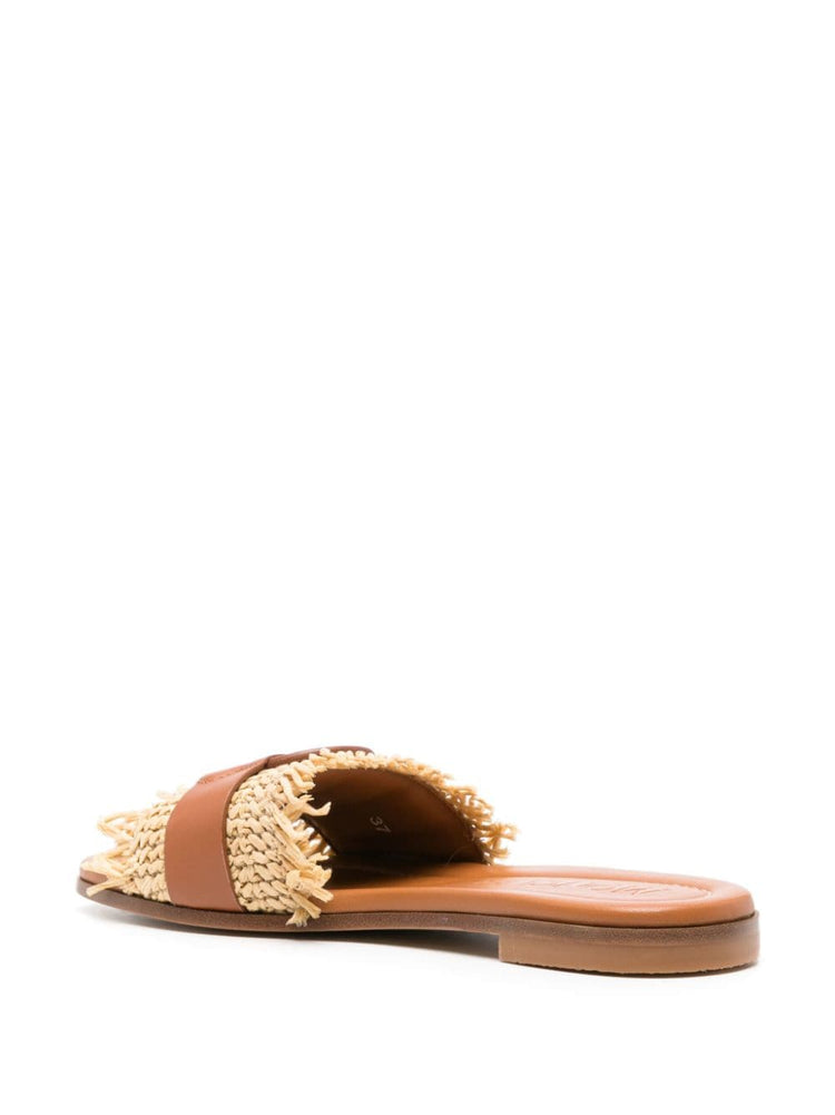 Bell leather slides