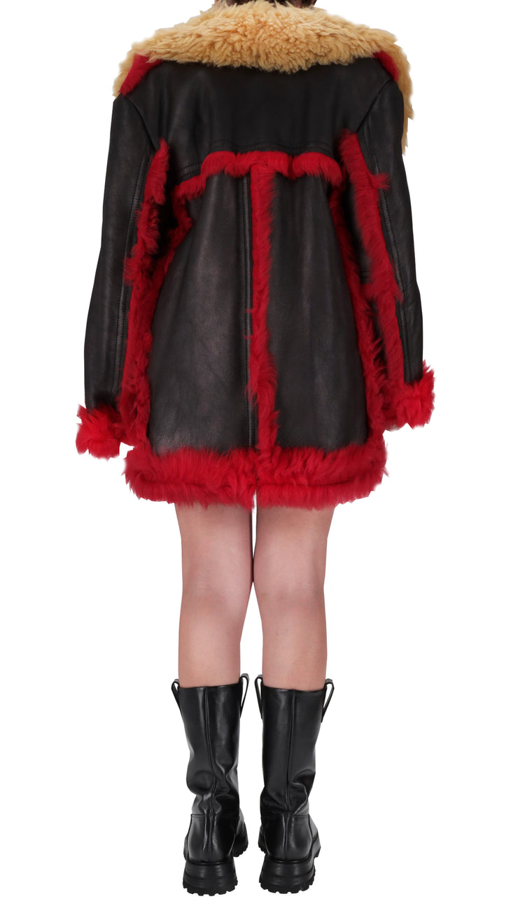 PRADA COAT MARRONE