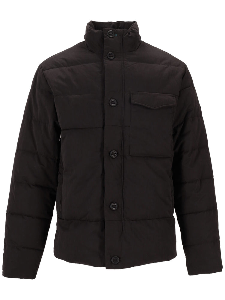 MENS CROPPED FIBRE DOWN PUFFA