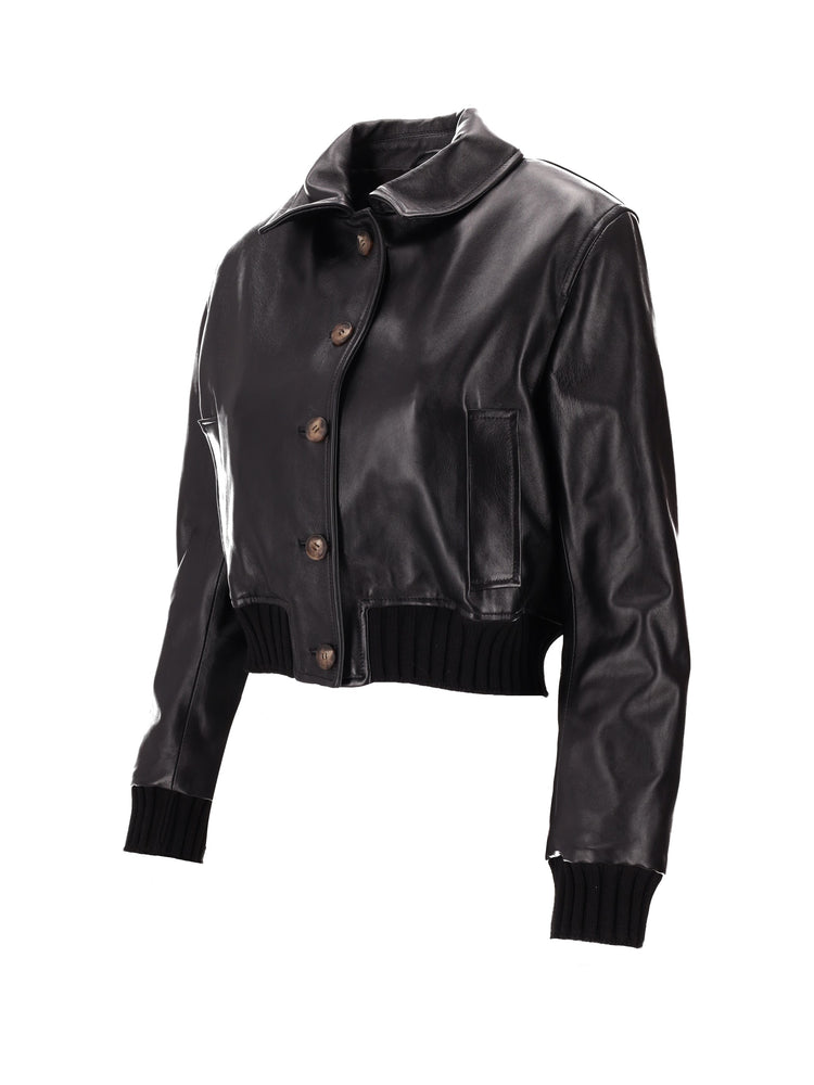 leather jacket nappa
