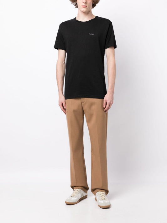 logo-print cotton T-shirt (pack of three)