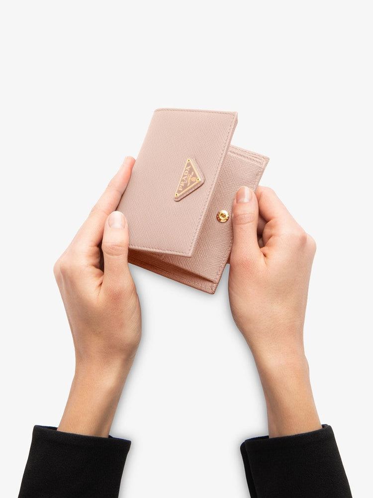 Small Saffiano Leather Wallet