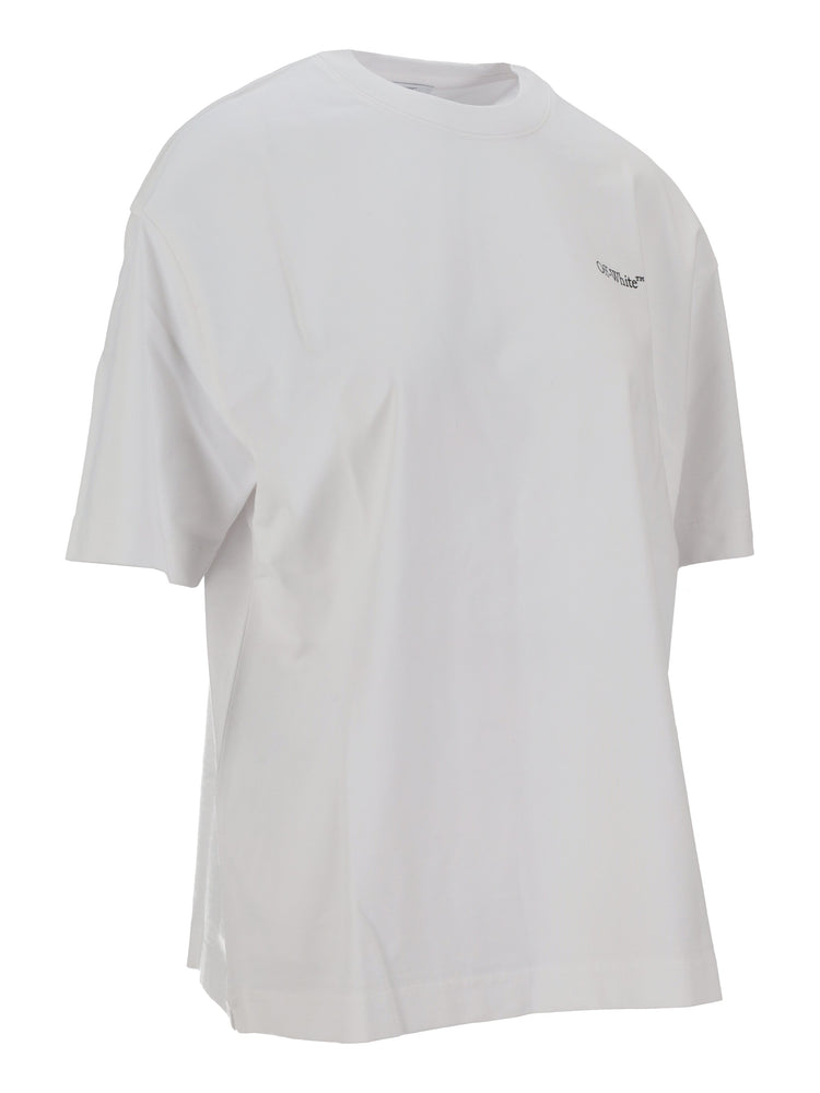 HALF ARROW SKATE S/S TEE UNI BLACK - WHI
