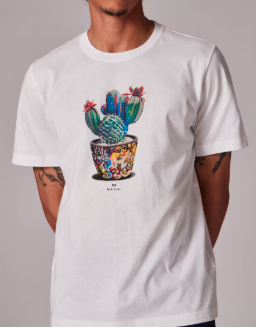 MENS REG FIT T SHIRT CACTUS