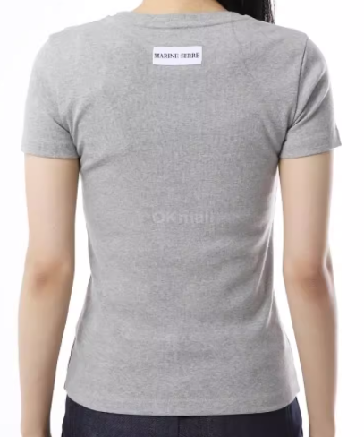 MOON LOGO RIBBED JERSEY BABY FIT T-SHIRT