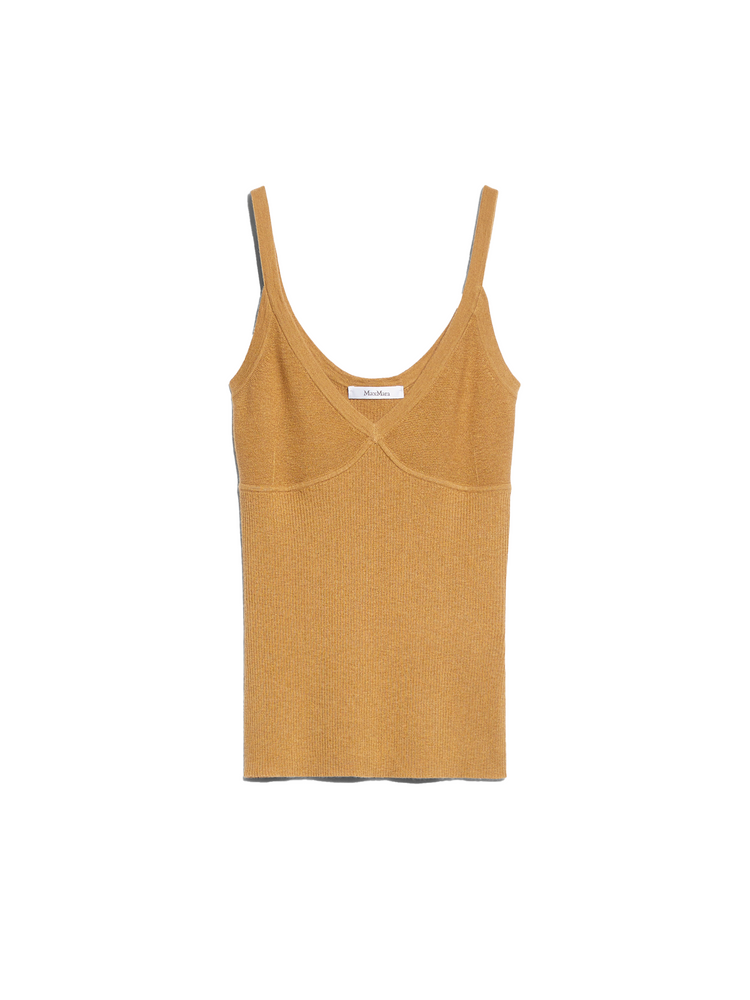 Gallura cashmere and silk top