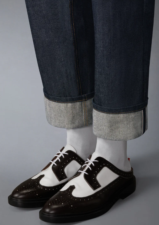 DENIM 5 POCKETS TROUSER IN JAPANESE SELVEDGE DENIM