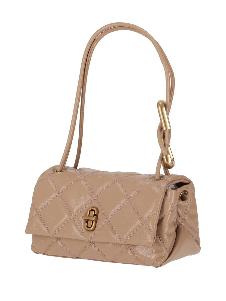 QUILTED LEATHER DUAL BAG
