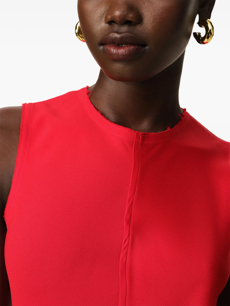 sleeveless maxi dress