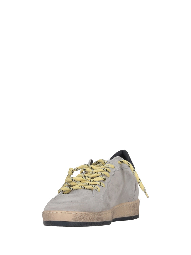 BALLSTAR SUEDE UPPER TOE AND SPUR LEATHER STAR AND HEEL