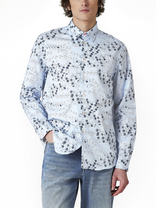 flower regular fit shirt