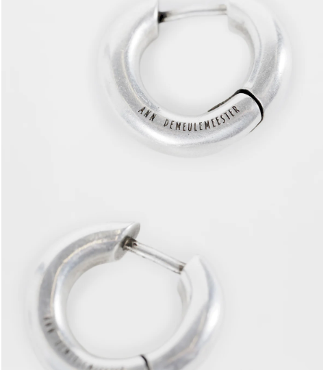 MARIELA ANATOMIC LOOP EARRINGS (PAIR)