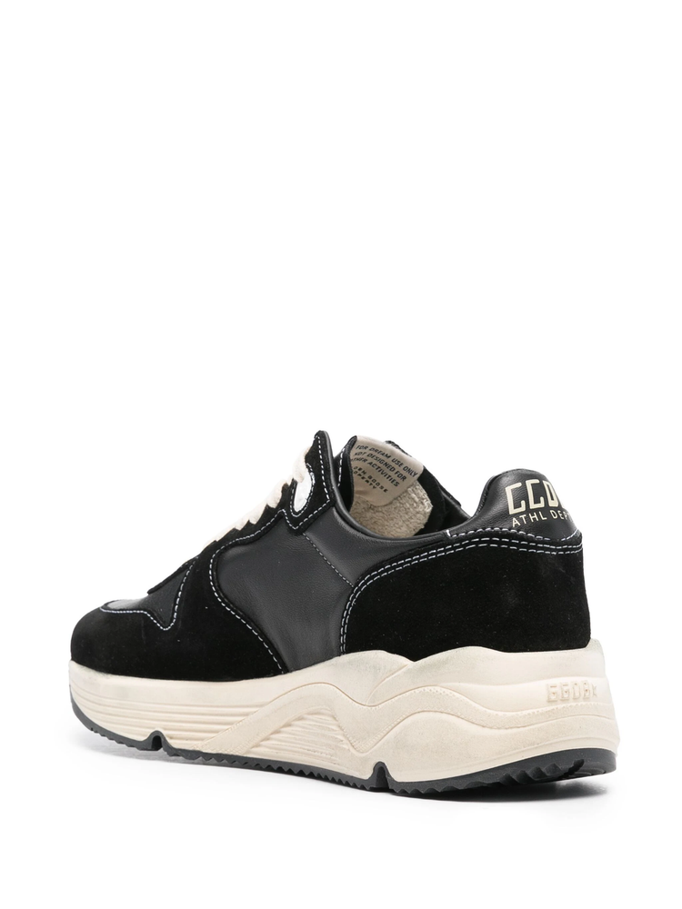 RUNNING SOLE NAPPA UPPER AND HEEL LEATHER STAR
