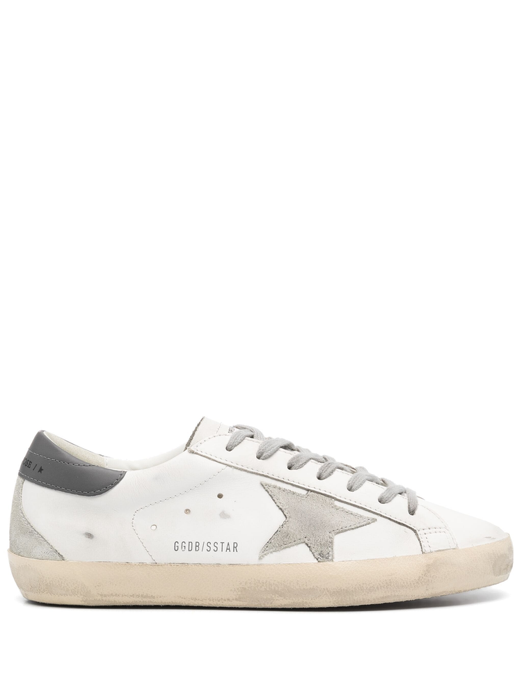 SUPER STAR LEATHER UPPER AND HEEL SUEDE STAR AND SPUR