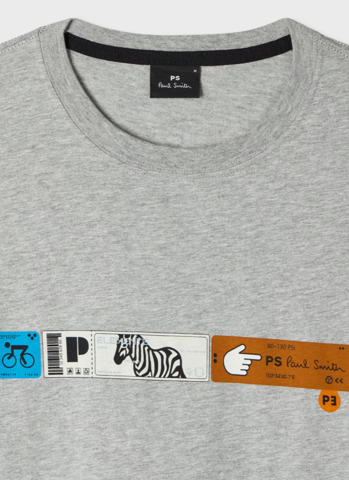 MENS REG FIT T SHIRT STRIP