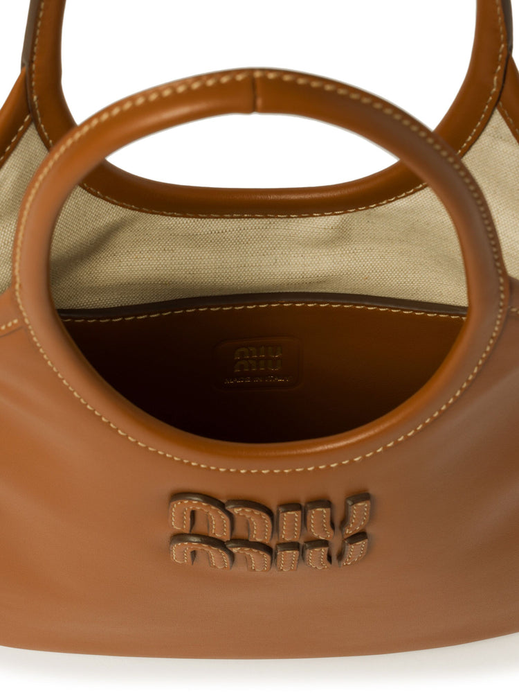 Ivy leather tote bag