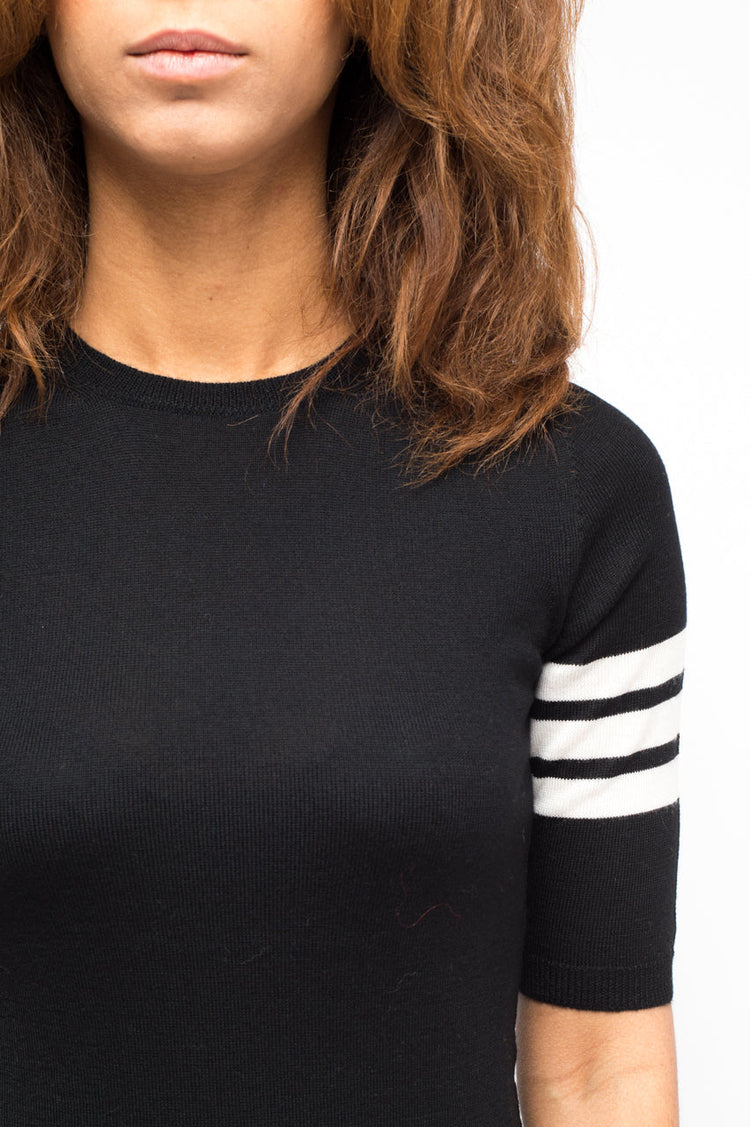 LA ROSE 3/4 merino wool knitwear