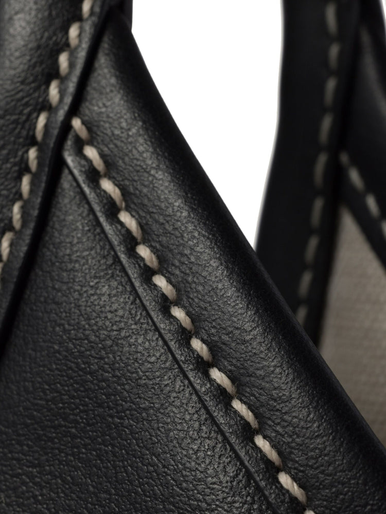 Ivy leather tote bag