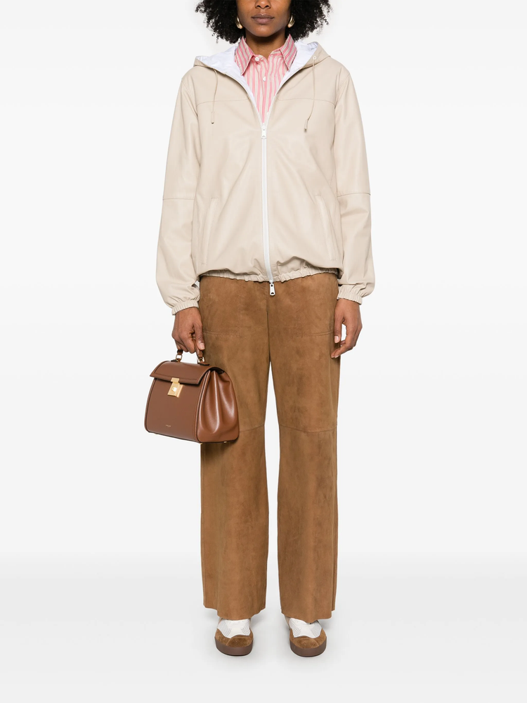 Mitra leather jacket