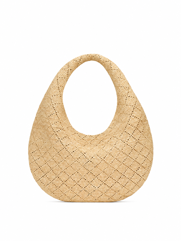 ICARE HOBO RAFFIA