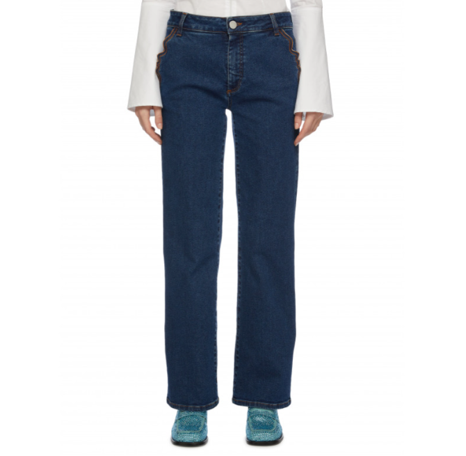 JEANS REGULAR CON RICAMO VISI PROFILO