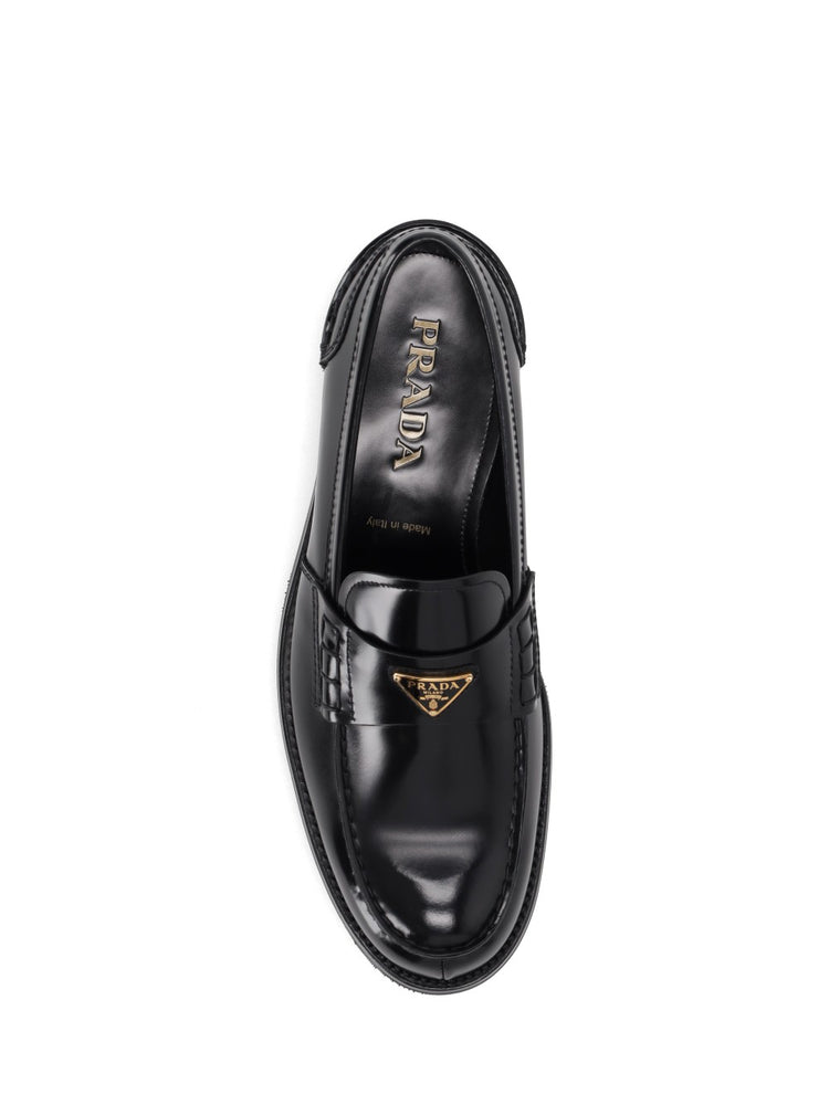 leather loafers