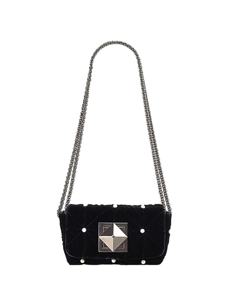 Le Copain Velvet And Pearl Mini Bag