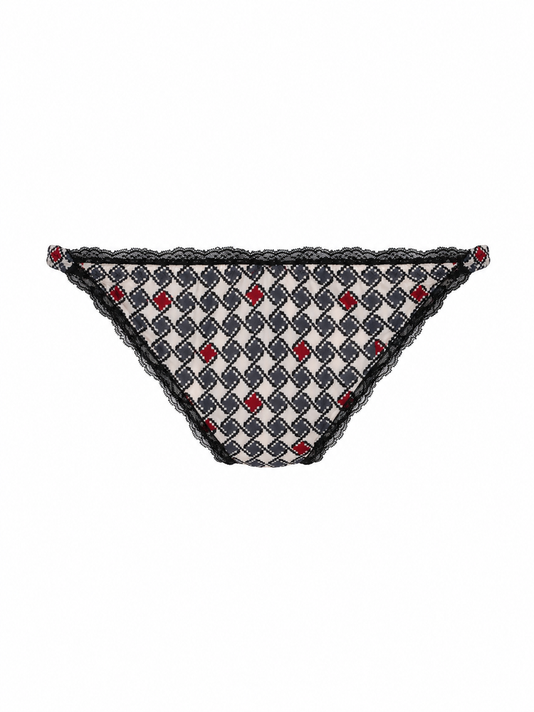 LAURA URBINATI Slip crepe chine stretch print ink
