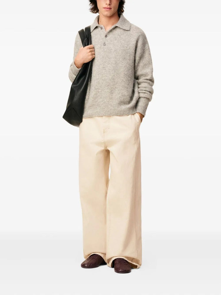 JEAN WIDE FIT AVEC BANDES LATERALES