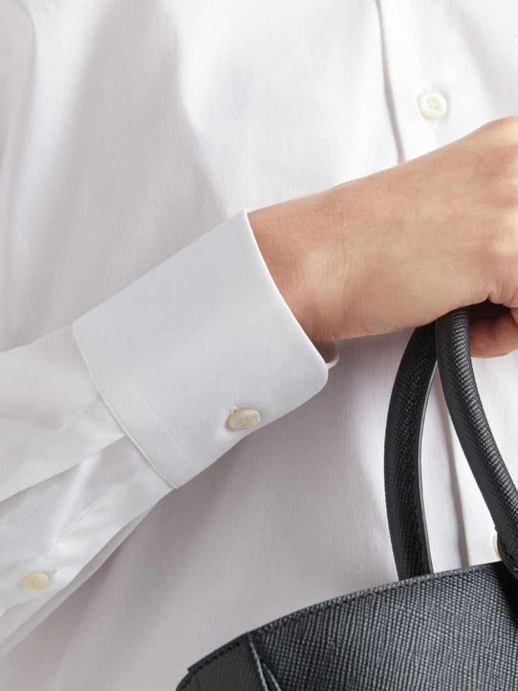 long-sleeve cotton shirt