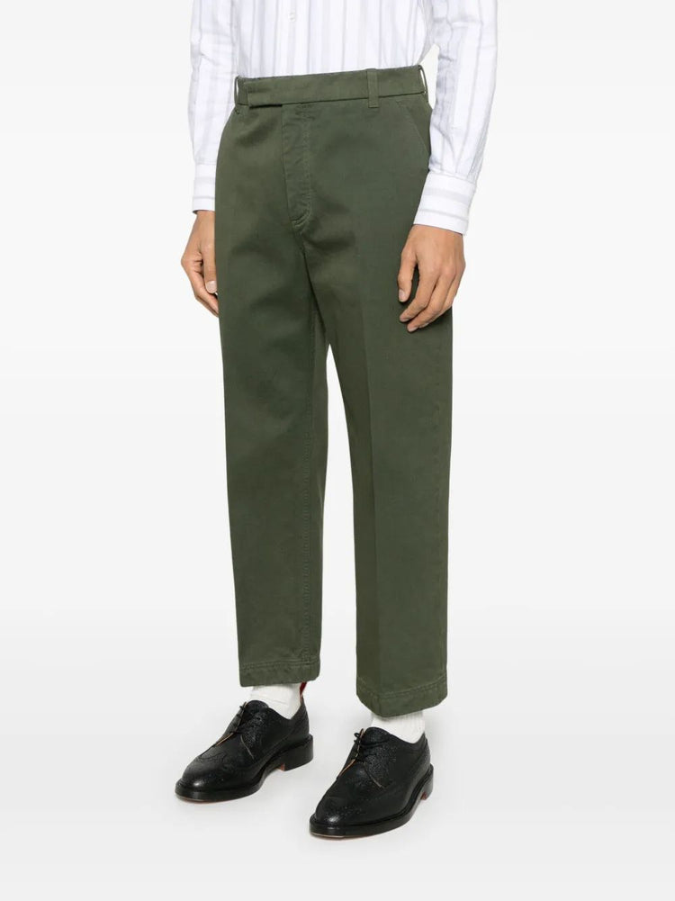 UTILITY CHINO TROUSER GARMENT DYE IN COTTON TWILL
