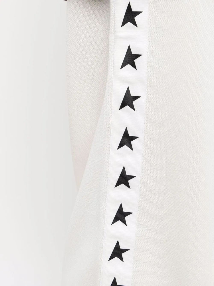 star-print track pants