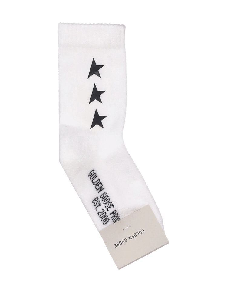 STAR/ KIDS' SOCKS LOW RIB/ SIDE STARS POLY PRINTED