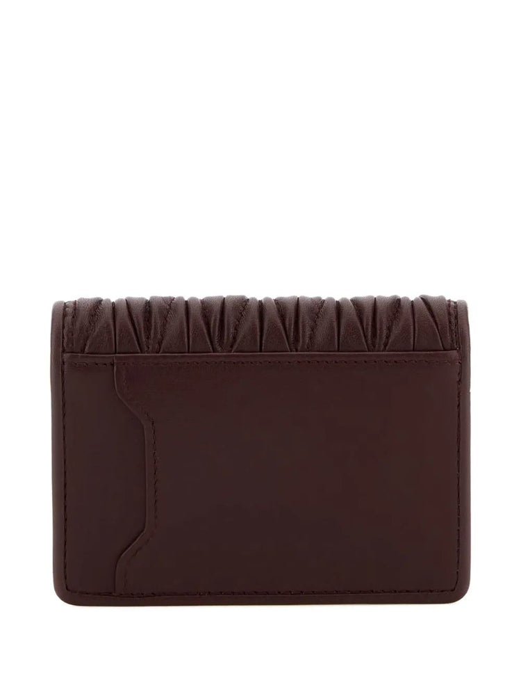 matelassé cardholder