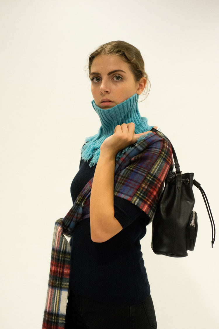 LA ROSE maglia 3/4 cashmere ocra