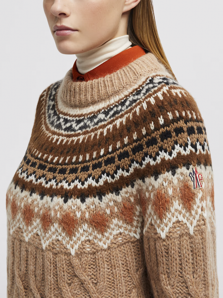 Grenoble cable-knit sweater