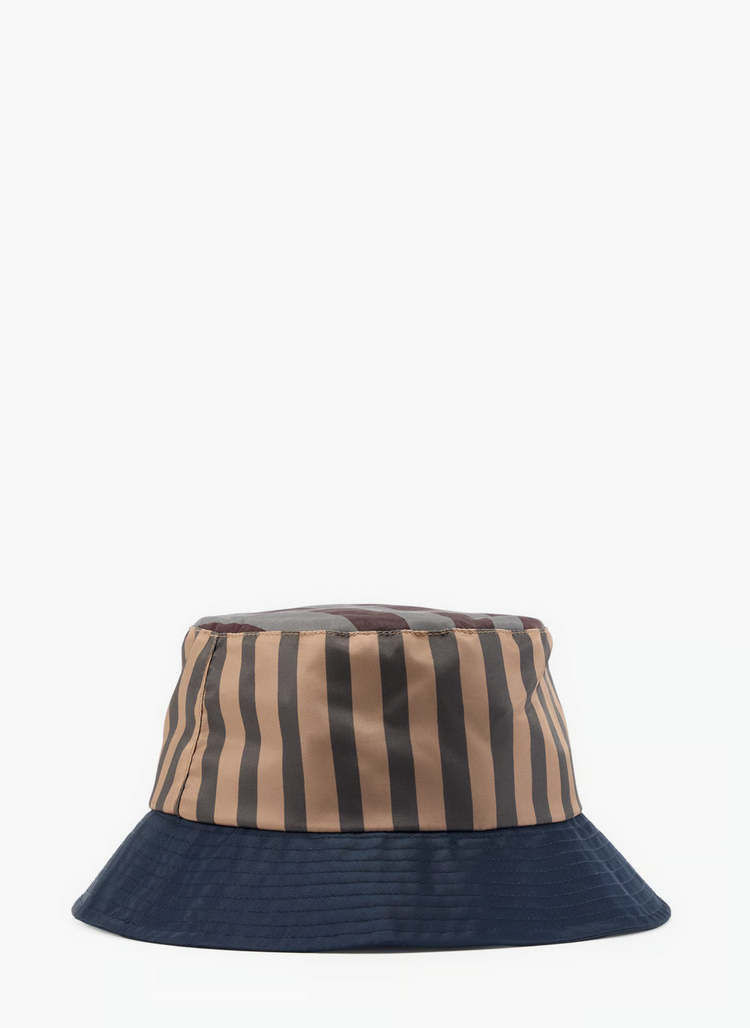 MEN HAT BUCKET NYLN STRP